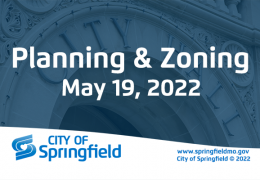 Planning & Zoning Workshop - May 19, 2022