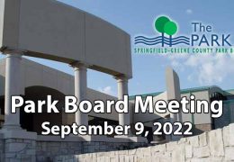 Park Board Meeting - September 9, 2022
