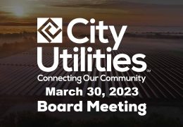 City Utilities Board Meeting - March 30, 2023